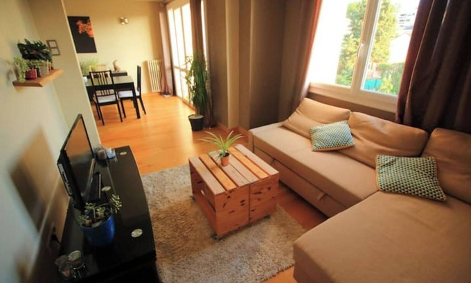 Vandoeuvre-les-Nancy Apartment | Bright Apartment with Balcony Near Nancy Thermal Retreat