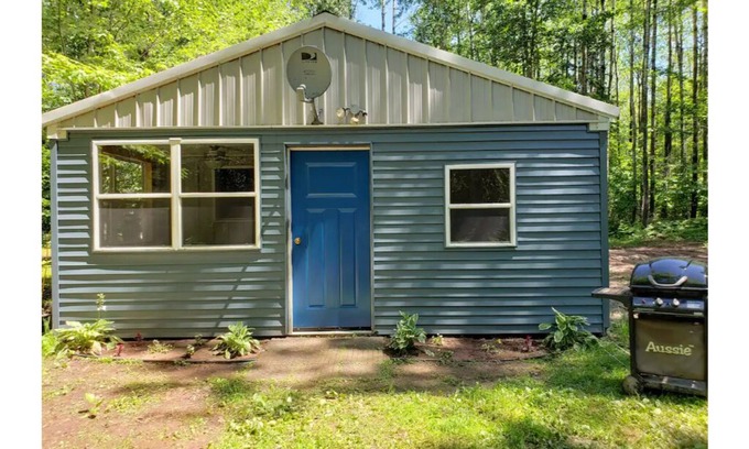 Pine County Cabin | Serene Cabin Retreat with Breakfast & Family-Friendly Amenities
