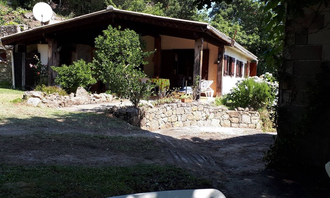 Isolaccio-di-Fiumorbo Ski Chalet | Serene Chalet with Oceanfront Views, Rated 9.6/10