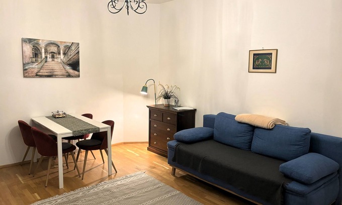 Brigittenau Apartment | Serene City Apartment with Balcony and Pet-Friendly Amenities