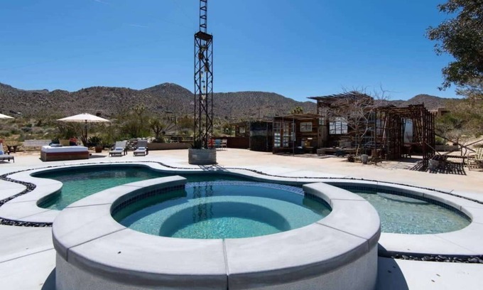 Joshua Tree Highlands House | Serene Retreat: 5Min to Park, Pool & Spa on 5 Acres