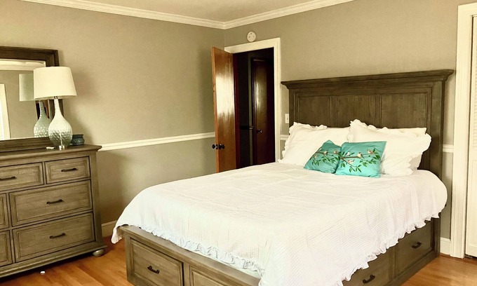 Peters Creek House | Quiet countryside home with exceptional sunrise view!