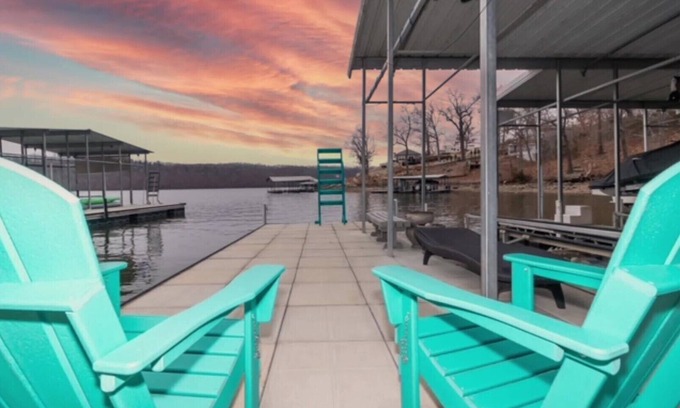 Sunrise Beach House | Tranquil Lakeside Haven with Boat Slip and Firepit