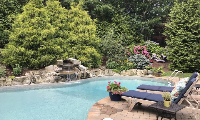 Sag Harbor House | Serene Sag Harbor Retreat with Heated Salt Water Pool