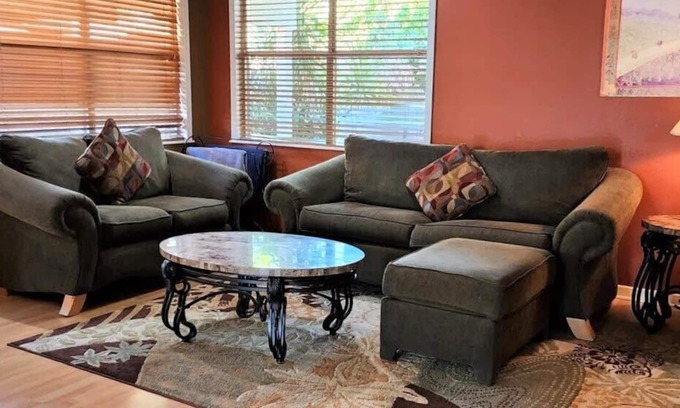 Desert View Village House | Serene Desert Retreat with Ping-Pong and BBQ Amenities