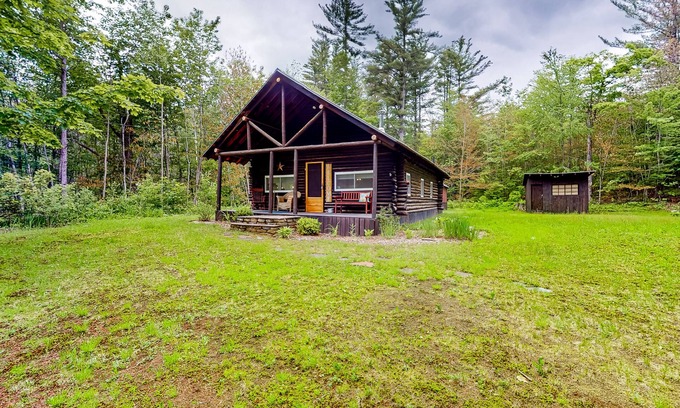 Center Ossipee House | Relaxing Dog-Friendly Retreat with Porch and Firepit