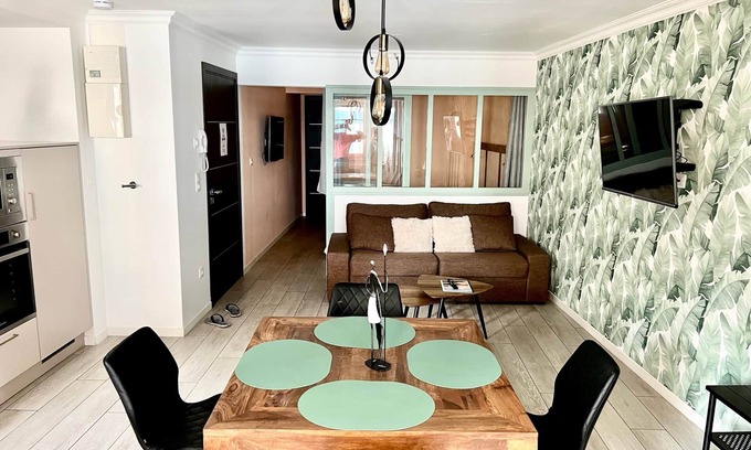 Mers-les-Bains Apartment | Serene Oceanfront Retreat with Family-Friendly Amenities