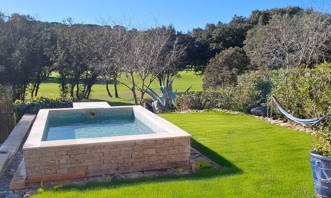 Garrigues Villa | Tranquil Golf Course Retreat Minutes from Town Center