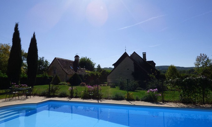 La Boissiere-d’Ans House | Serene Stone House with Private Pool - Rated 9.8/10
