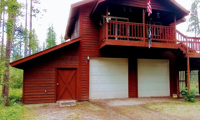 West Glacier House | Serene Retreat for Two Near Glacier National Park