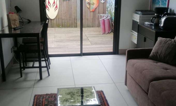 Gujan-Mestras Apartment | Cozy Room with Garden by Arcachon Bay and Beach Access