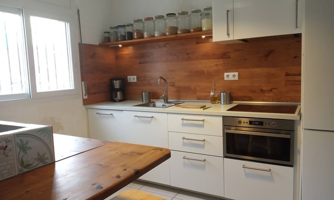 Sant Miquel de Fluvia House | Tranquil Garden Retreat in Costa Brava with Ocean Views