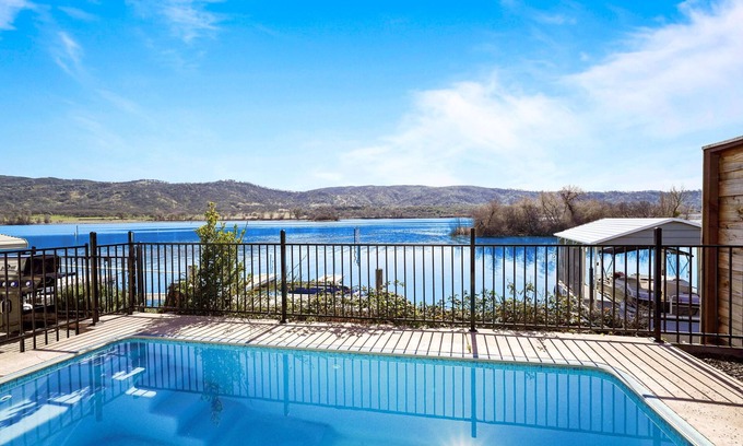 Clear Lake House | Lakefront Retreat: Game Room, Pool & Pedal Boats Await