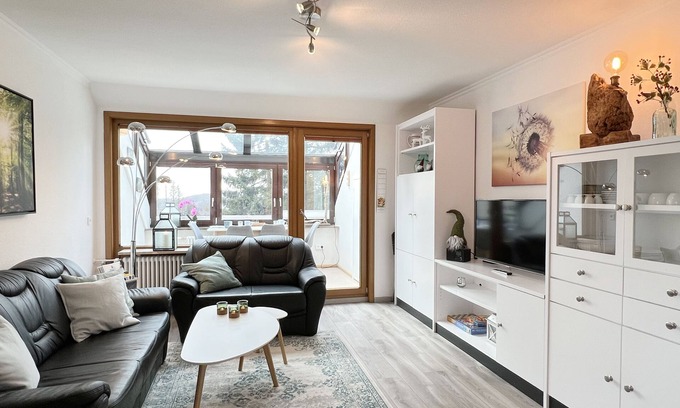 Sankt Andreasberg Apartment | Tranquil Retreat by the Forest with Pet-Friendly Amenities