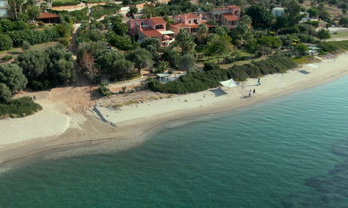 Karystos Villa | Family-Friendly Retreat with Beach Access and Ocean Views