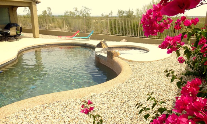 Estrella Mountain Ranch House | Serene Desert Oasis with Pool and Ocean Views Await You
