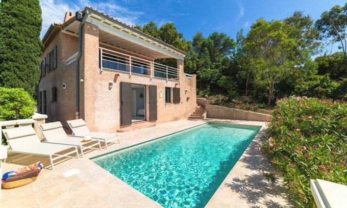Antheor Villa | Tranquil Villa with Private Pool, Steps from the Beach