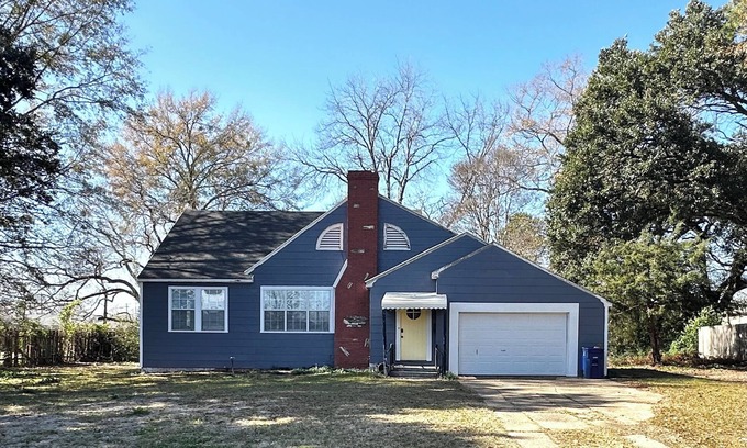 Shreveport House | Peaceful Tudor Retreat near Cross Lake, Pet-Friendly Stay