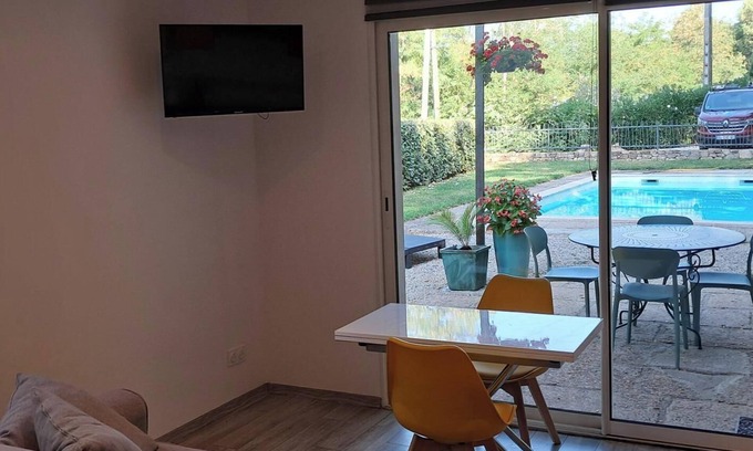 Les Assions Apartment | Quiet studio in a small corner of Ardèche, in Les Assions at the foot of the Cévennes mountains