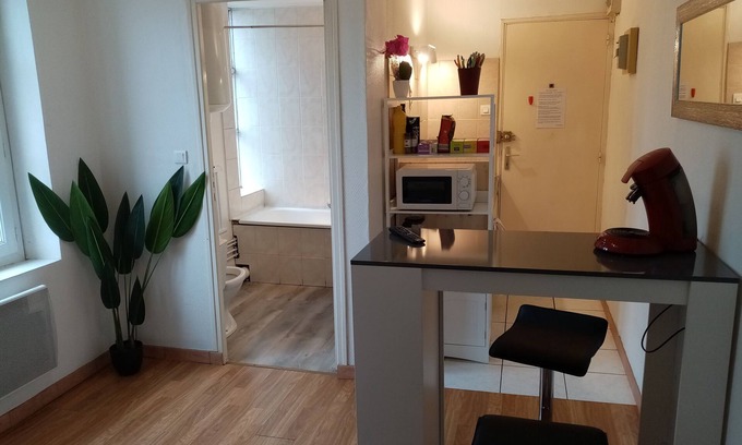 Limoges Apartment | Cozy Studio with WIFI, Breakfast & Family-Friendly Amenities