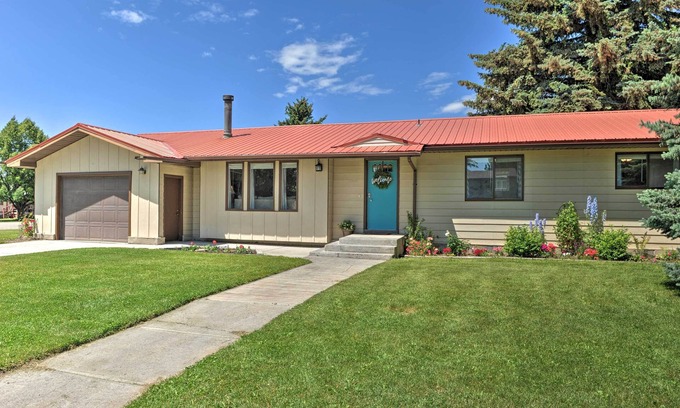 Sugar City House | Idyllic Sugar City Retreat Near Yellowstone with Spa & Breakfast