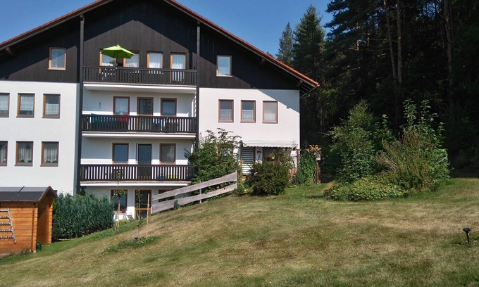 Weissenstadt Condo | Serene Sunny Apartment in Fichtelgebirge with Pool