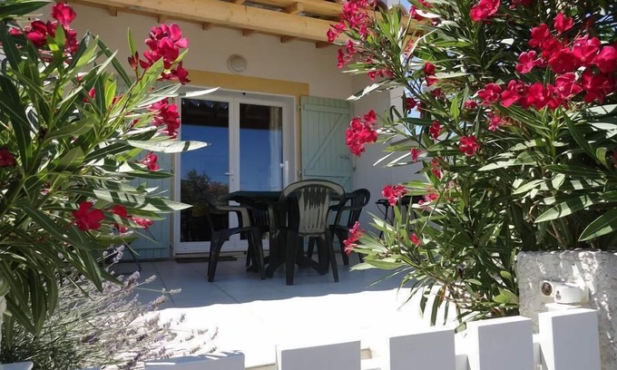 Saint-Pierre-la-Mer Villa | Serene Villa Steps from the Ocean with Family-Friendly Perks