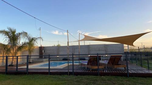 Aldea Valle Maria House | Inviting Quinta Los Pinos Paraná: Pet-Friendly & Pool Access