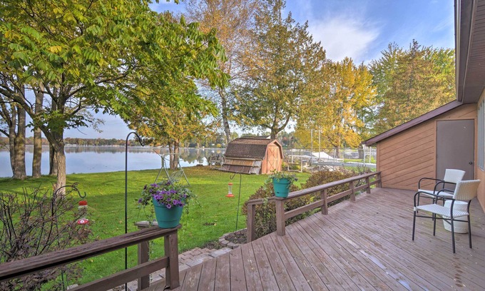 West Branch House | Lake George Retreat with BBQ, Fire Pit & Ocean Views