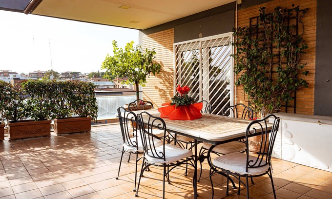 Quartiere XI Portuense Apartment | Experience QUINTO PIANO: Penthouse with Panoramic Views