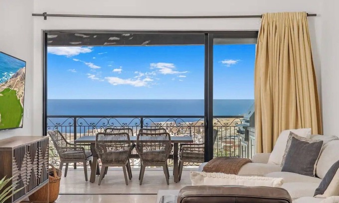 Paraiso Escondido Condo | Quivira Copala Condo 3BR/3BA Penthouse Corner Unit-Golf Cart Included