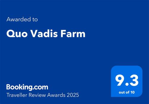 Turuk House | Discover Quo Vadis Farm: Family-Friendly Retreat with Dining