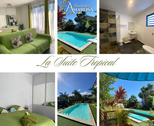 Les Avirons Apartment | Elegant Résidence Amarosa with Ocean Views & Pool Access