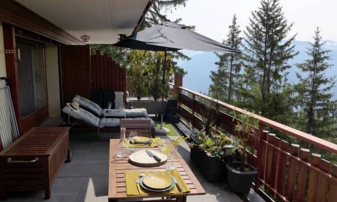 Montana Apartment | Discover Byblos by Interhome: Pet-Friendly Lake View Retreat
