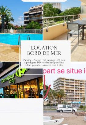 Frejus Plage Apartment | Relaxing Résidence La Miougrano with Pool & Ocean Views