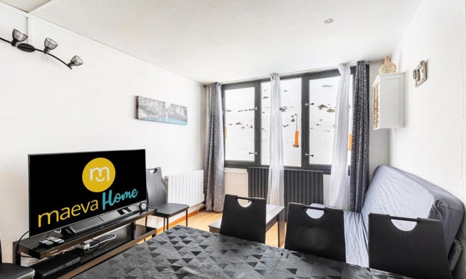 La Mongie Apartment | Family-Friendly Résidence Le Tourmalet - Perfect for 9 Guests