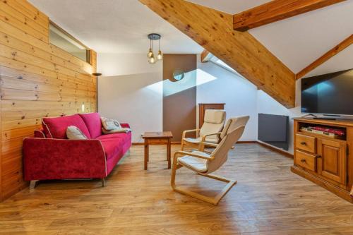 Les Orres Apartment | Résidence Les Hauts De Preclaux - Appartement au dernier étage situé aux Orres 1800 MAE-4021