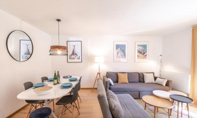 Chamonix City Centre Apartment | Discover Résidence Lyret 2: Family-Friendly Retreat
