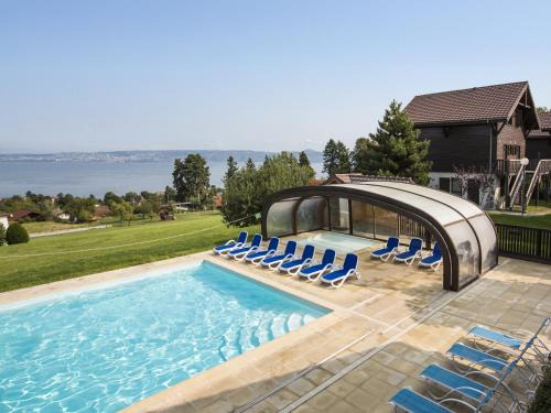 Evian-les-Bains Resort | Cozy Résidence Odalys Les Chalets d'Evian with Pool Access