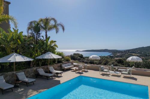 Cargese Apartment | Elegant Résidence Omigna with Oceanfront Pool & Breakfast