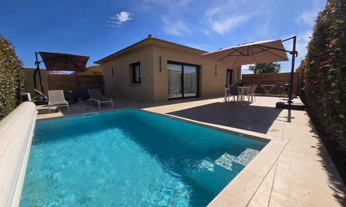 Lucciana Villa | Guest Rated: Villas Chléa with Pool & Family-Friendly Vibes