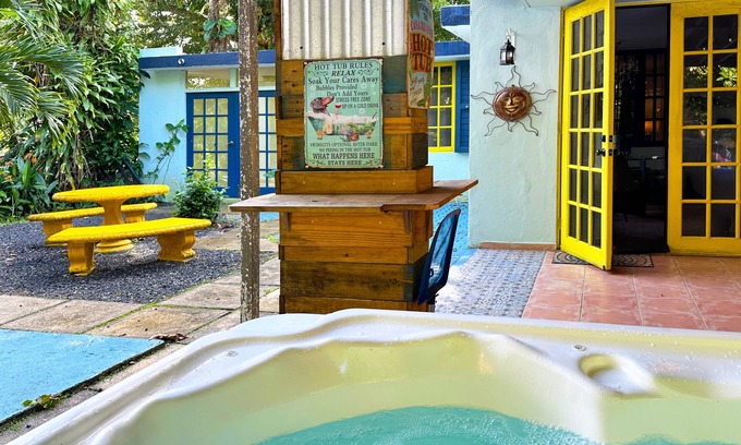 Mameyes II House | Eco-Friendly Rainforest View & Spa with Ocean Access