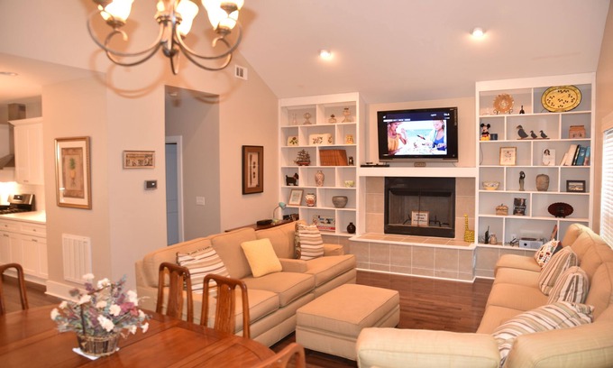 Saint Helena Island House | Beautiful Ranch with Ocean View and Family-Friendly Amenities