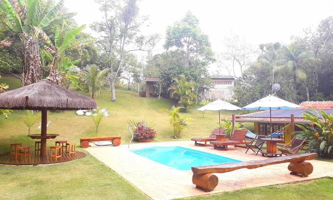 Sao Roque House | Perfect Getaway at Rancho Clau e Mari: Pool & Pet-Friendly