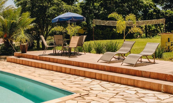 Sao Jose da Barra House | Relax at Rancho Garcinha with Ocean Views and Spa Access