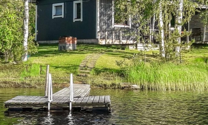 Kaavi House | Relax at Rantala by Interhome with Lake Views & Spa