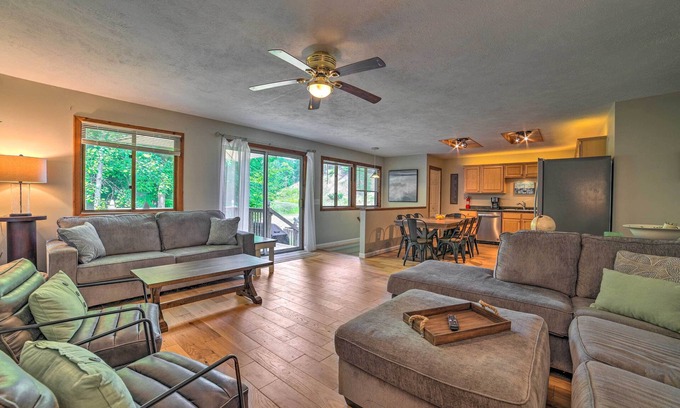 Rapid City Cottage | Family Retreat with Deck, Steps from Torch Lake Awaits!