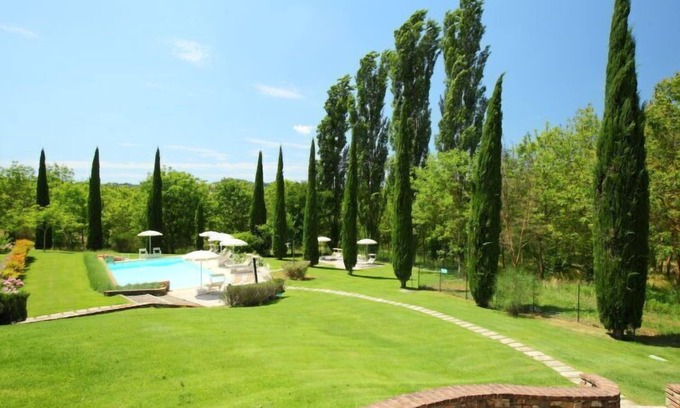 Rapolano Terme Apartment | Discover Rapolano by Interhome: Pool, Spa & 9.6/10 Rating