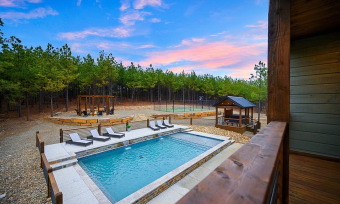 Pickens House | Rare Breed | 8 Bedrooms | Pool | Pickleball | Playset | EV Outlet