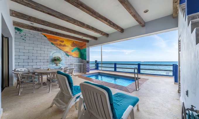 Centro - Supmza 001 Villa | Experience El Centro Caribbean Oceanfront with Unmatched Views
